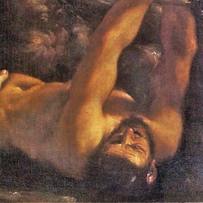 Apollon écorchant Marsyas - Guerchin