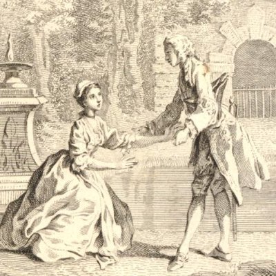 M. B tente de se réconcilier avec Pamela (Pamela 1742, vol. 1) - Hayman