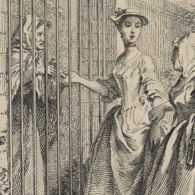 Paméla se fait dire la bonne aventure (Pamela 1742, vol. 1) - Gravelot