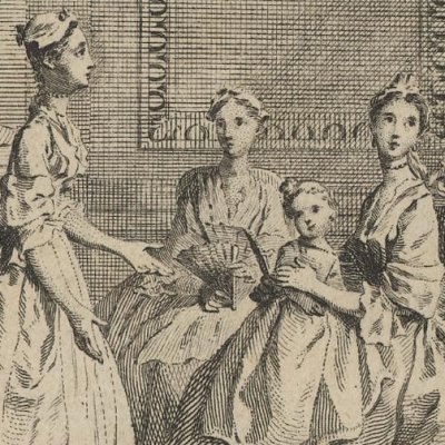La Visite de la Comtesse (Pamela 1742, vol. 4) - Gravelot