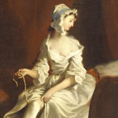 Pamela dans la chambre avec Mrs Jewkes et Mr B - J. Highmore