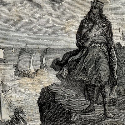 Charlemagne face aux vaisseaux normands (H Martin, Hist de France 1886) - Bayard