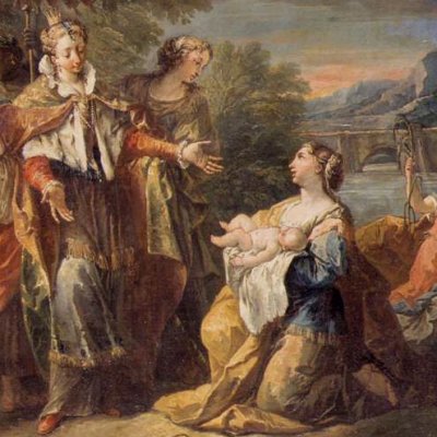 La Découverte de Moïse - Diziani