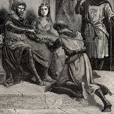 Hommage féodal (H. Martin, Hist. de France, 1886) - Bayard