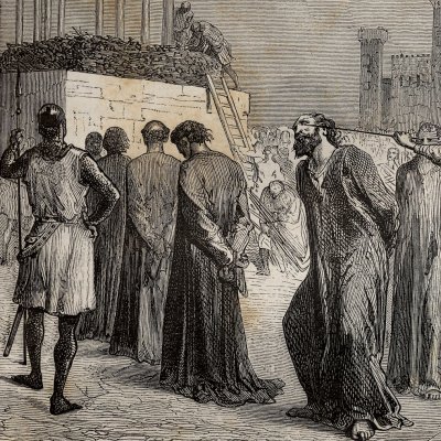 Les hérétiques d’Orléans au bûcher (H. Martin, Hist. de France, 1886) - Bayard