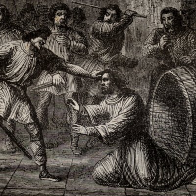 Meurtre de Gaudri évêque de Laon (H. Martin, Hist. de France, 1886) - Vaumort