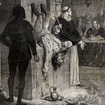 Scène de l’Inquisition (H. Martin, Hist. de France, 1886) - Bayard