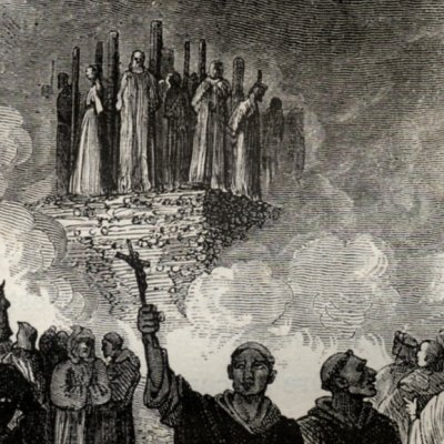 Les hérétiques de Montségur (H. Martin, Histoire de France, 1886) - Bayard