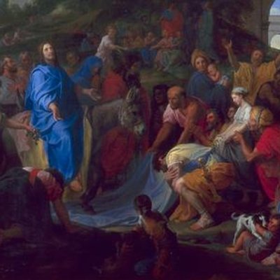 Entrée du Christ à Jérusalem - Le Brun