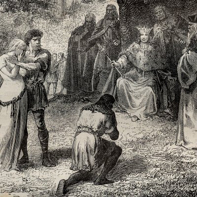 Saint Louis rend la justice (H. Martin, Histoire de France, 1886) - Bayard