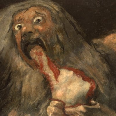 Saturne dévorant un de ses enfants - Goya
