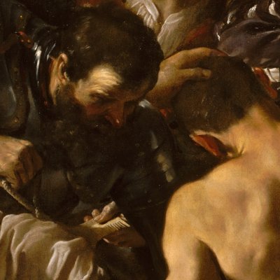 Samson arrêté par les Philistins - le Guerchin