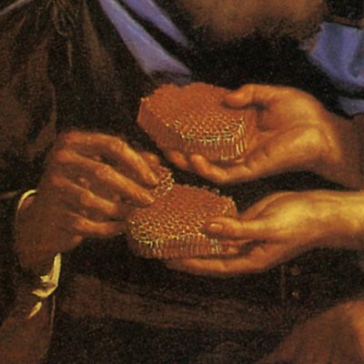 Samson apporte un rayon de miel à ses parents - le Guerchin