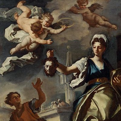 Judith présentant la tête d’Holopherne aux habitants de Béthulie - Solimena