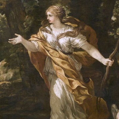 Vénus apparaît à Énée & à Achate en chasseresse - Pierre de Cortone