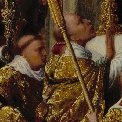 La Messe de saint Grégoire - Adriaen Isenbrant