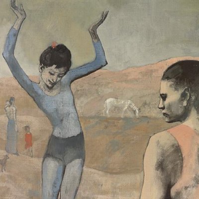 L’acrobate à la boule (autoportrait) - Picasso