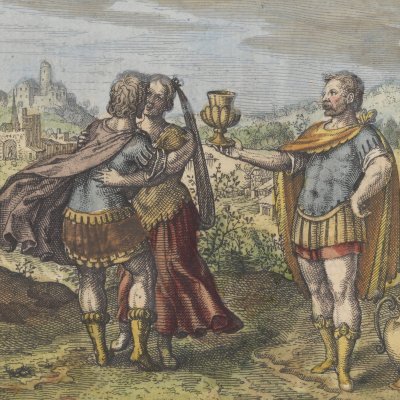 Union du frère et de la sœur (Michel Maier, Atalanta Fugiens, 1618)