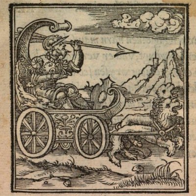 Etiam ferocissimos domari / Zamung der gar fraydigen (Alciatus, Emblematum Libellus, 1542, n°4)