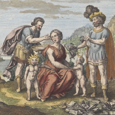 Blanchissez Latone et déchirez vos livres (Michel Maier, Atalanta Fugiens, 1618)