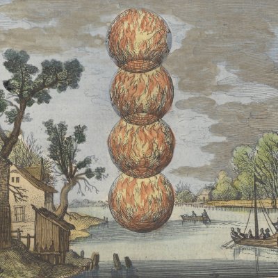 Le quadruple globe (Michel Maier, Atalanta Fugiens, 1618)