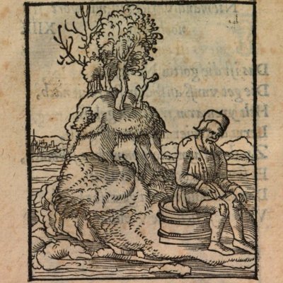 Desidiam abjiciendam / Faulkeyt ist zu fliehen (Alciat, Emblematum Libellus, 1542, n°14)