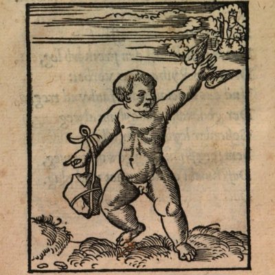 Paupertatem summis ingeniis obesse ne provehantur / Armuet verhindert manchen kluegen verstand, das ermit furkumbt (Alciatus, Emblematum Libellus, 1542, n°15)