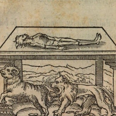 Tombeau de la prostituée (Alciat, Emblematum Libellus, 1542)