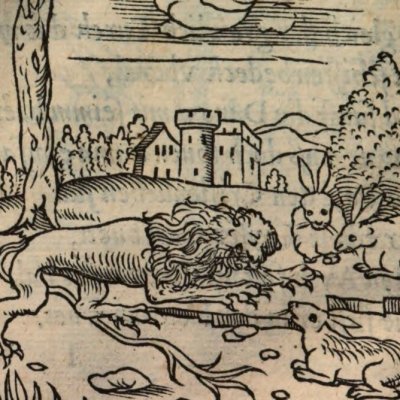 Ne pas s’acharner contre les mourants (Alciat, Emblematum Libellus, 1542)