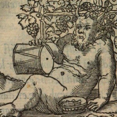 La Statue de Bacchus (Alciat, Emblematum Libellus, 1542, n°67)