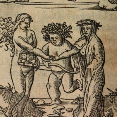 Fidei symbolum / Ein warzeychen der Trewe (Alciat, Emblematum Libellus, 1542, n°95)