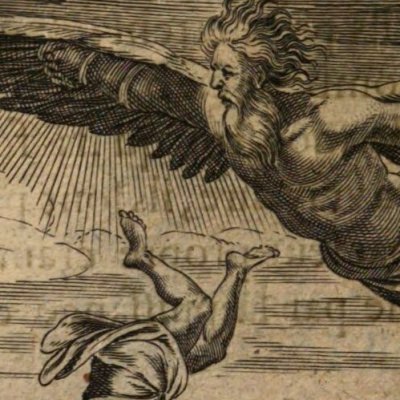 Utilité des arts mécaniques / Dédale & Icare (Baudoin, 1638) - Briot