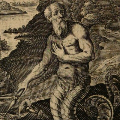Sagesse humaine est folie devant Dieu / Le monstre épicurien (Baudoin, 1638) - Briot