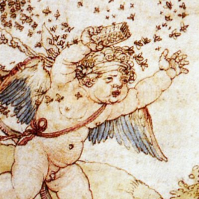 Vénus et Cupidon voleur - Dürer