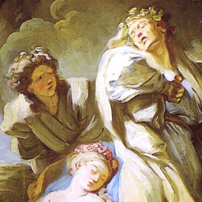 Corésus et Callirhoé (esquisse de Madrid) - Fragonard