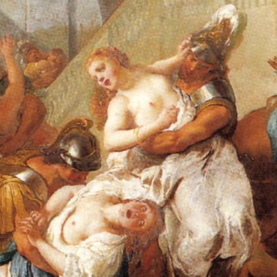 L’enlèvement des Sabines (version de Saint-Quentin) - J.-F. de Troy