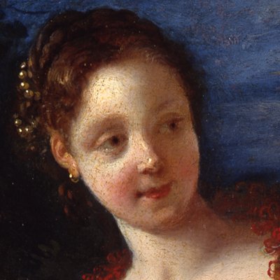 Jeune femme buvant du café - Jean-François de Troy