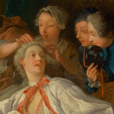 La toilette pour le bal - Jean-François de Troy