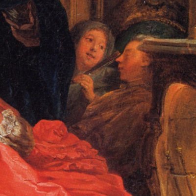 Le retour du bal - Jean-François de Troy