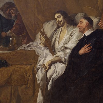 La mort de Louis XIII - Jean-François de Troy