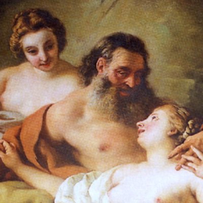 Loth dans l’ivresse avec ses filles - Jean-François de Troy