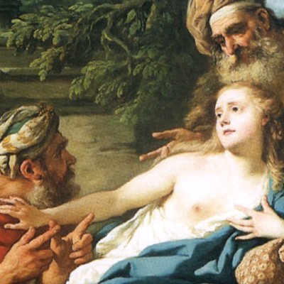 Suzanne entre les vieillards (version de Ponce) - Jean-François de Troy