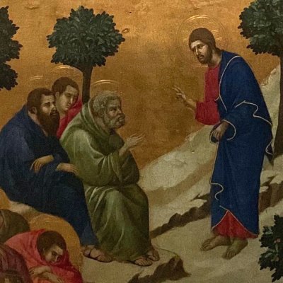 The Prayer in the Garden of Gethsemane (Maestà of Siena) - Duccio