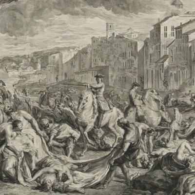 La Peste dans la ville de Marseille en 1720 - Jean-François de Troy