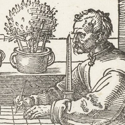 Artiste dessinant une femme allongée (Instructions…) - Dürer