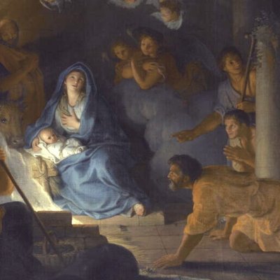 L’adoration des bergers - Le Brun