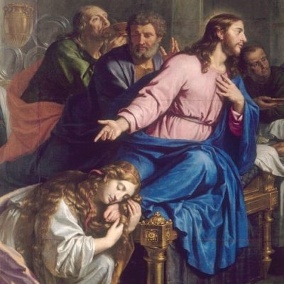 Le repas chez Simon - Philippe de Champaigne