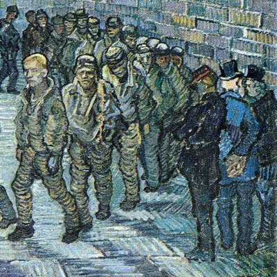 Cour de prison - Vincent Van Gogh