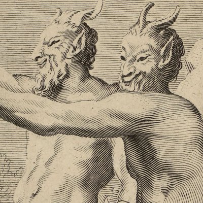 Les Satyres, ou les Moqueurs - Claude Mellan