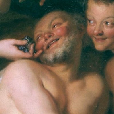 Silène barbouillé de mûres - Antoine Coypel